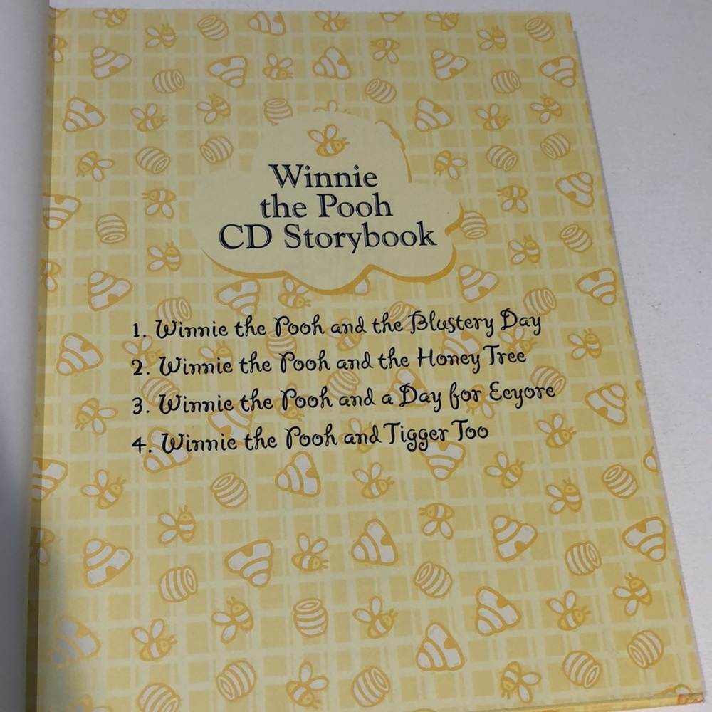 Winnie the Pooh CD Storybook (4-In-1 Disney) - Picture 4 of 6